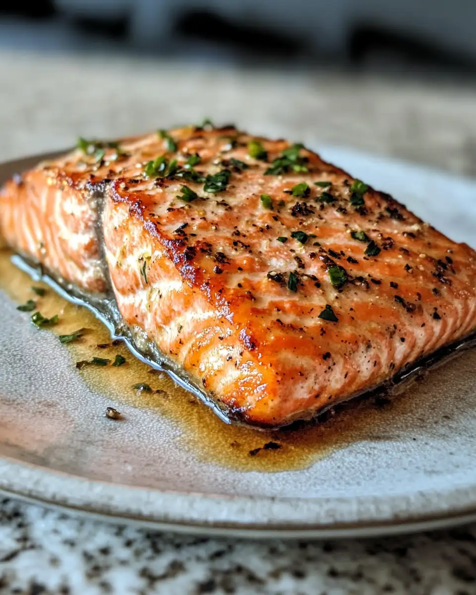 Savor the Flavor: Texas Roadhouse-Style Baked Salmon at Home 6 Final dish for Savor the Flavor: Texas Roadhouse-Style Baked Salmon at Home