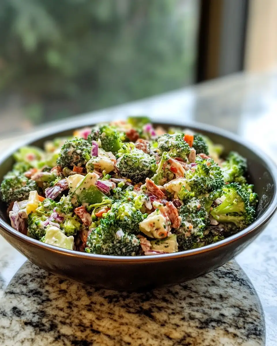 Discover the Ultimate Broccoli Salad Recipe for a Flavorful Feast 6 Final dish - Discover the Ultimate Broccoli Salad Recipe for a Flavorful Feast