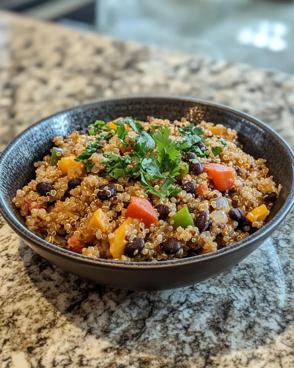Savor the Flavor: Ultimate Vegetarian Quinoa Black Bean Casserole Delight 6 Final dish - Savor the Flavor: Ultimate Vegetarian Quinoa Black Bean Casserole Delight