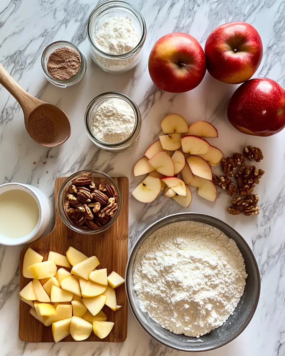 Irresistible Apple Cinnamon Sheet Cake: A Slice of Autumn Bliss 4 Ingredients for Irresistible Apple Cinnamon Sheet Cake: A Slice of Autumn Bliss