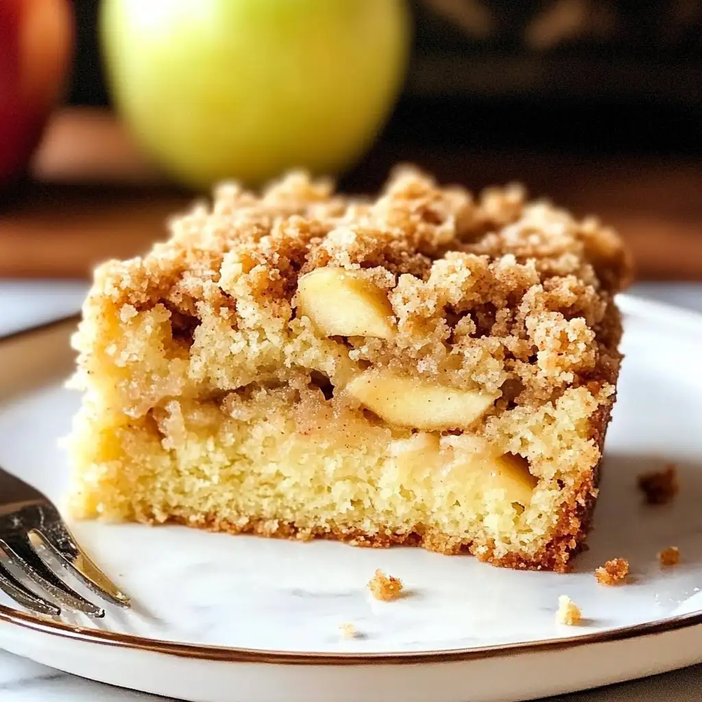 Irresistibly Sweet and Crunchy: The Ultimate Apple Crumb Cake Delight - Featured Image