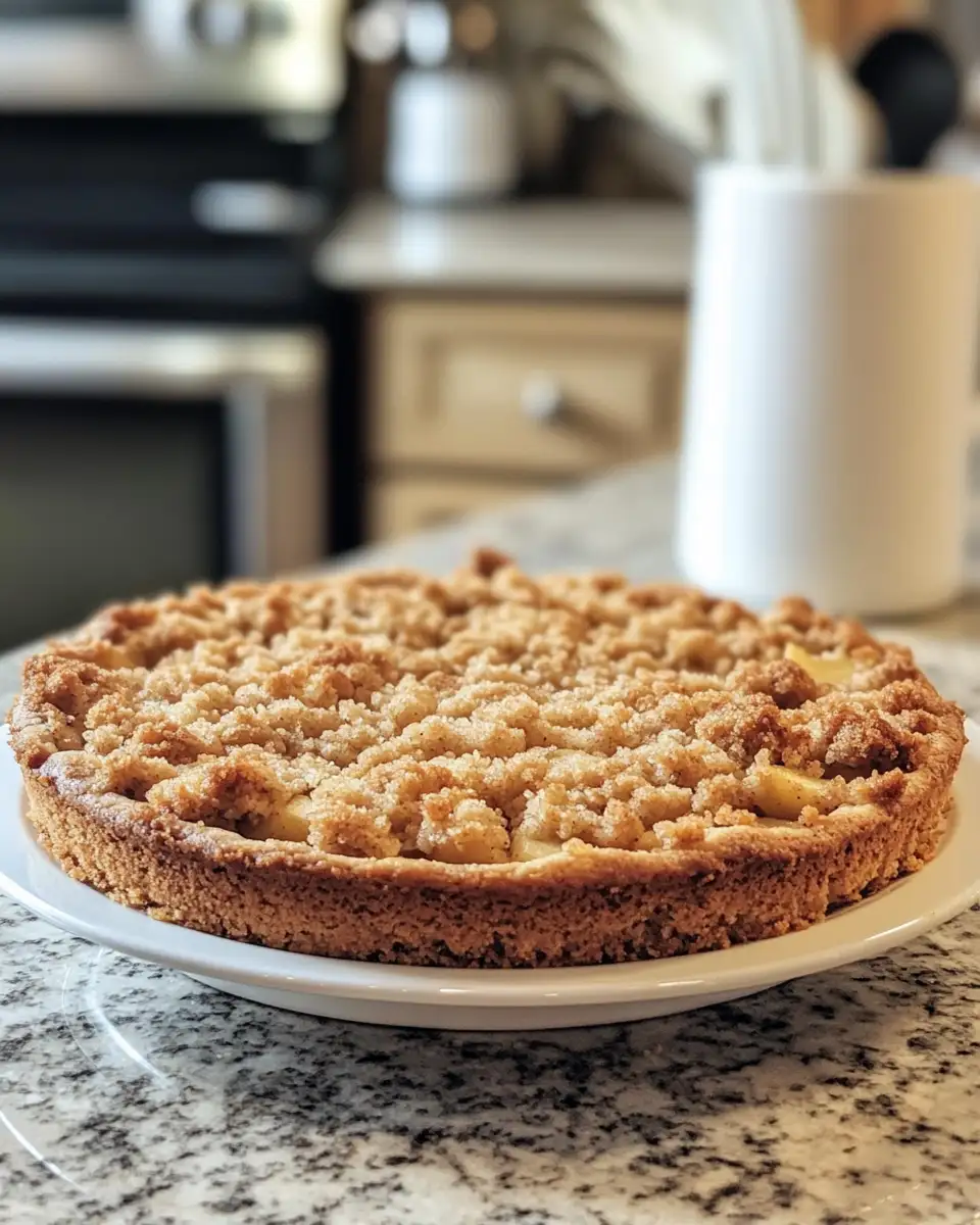 Irresistibly Sweet and Crunchy: The Ultimate Apple Crumb Cake Delight 6 Final dish - Irresistibly Sweet and Crunchy: The Ultimate Apple Crumb Cake Delight