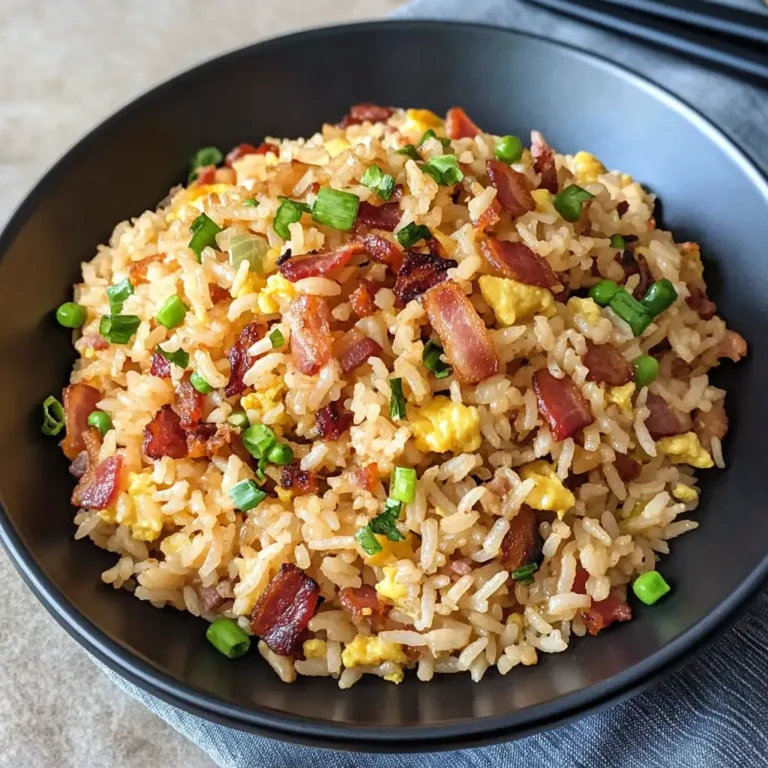 Sizzling Bacon Fried Rice: A Flavor Explosion You Can't Resist - Featured Image