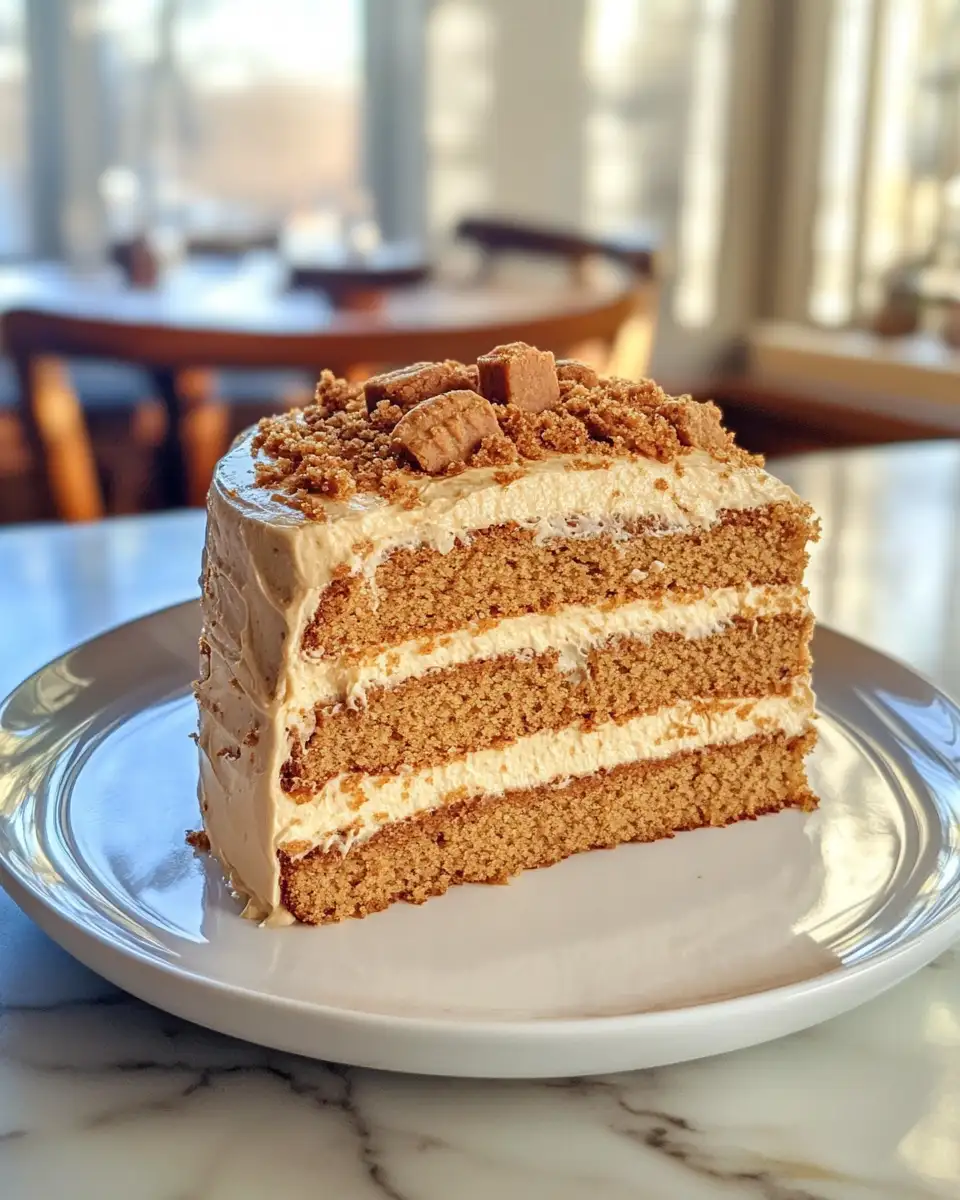 Irresistibly Indulgent: Discover the Magic of Biscoff Cookie Butter Cake 6 Final dish - Irresistibly Indulgent: Discover the Magic of Biscoff Cookie Butter Cake
