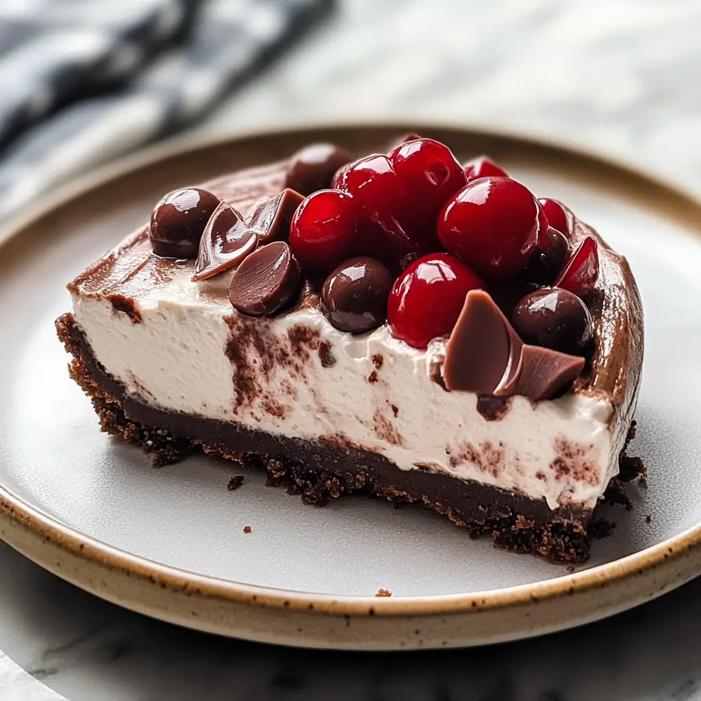 No-Bake Black Forest Cheesecake Delight - Featured Image