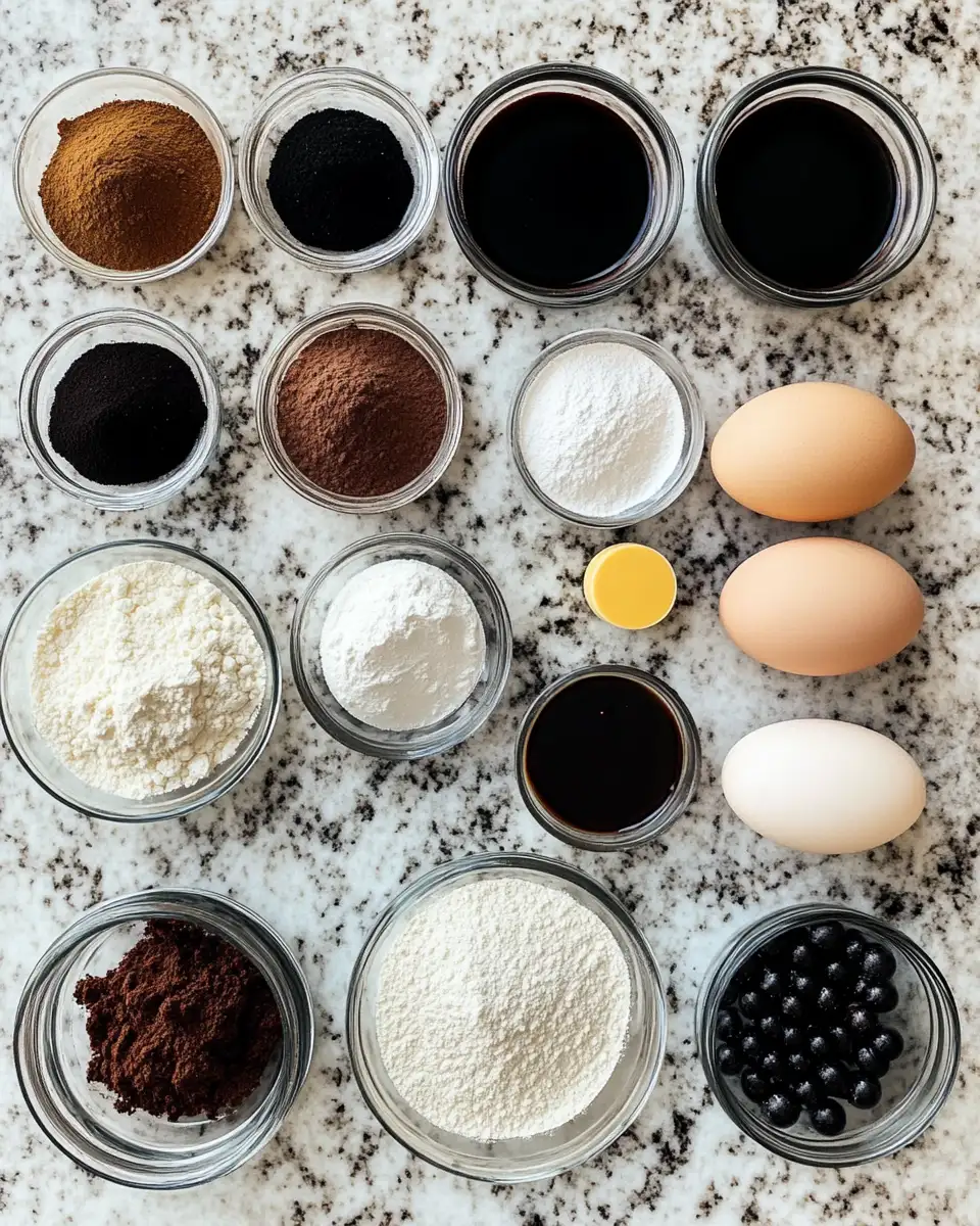 Spooktacularly Delicious: Dive into the Enchantment of Black Velvet Halloween Cake 4 Ingredients for Spooktacularly Delicious: Dive into the Enchantment of Black Velvet Halloween Cake