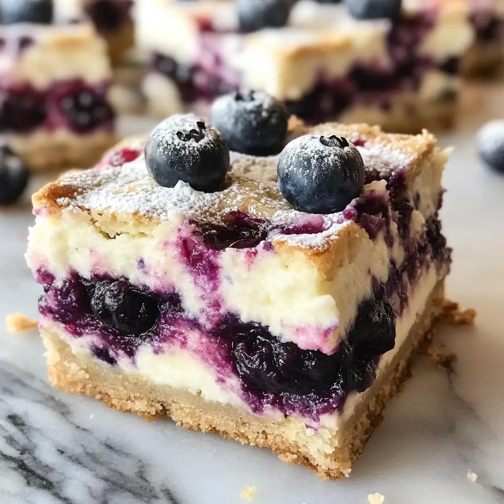 Irresistible Indulgence: Blueberry Cream Cheese Bars That Wow - Featured Image