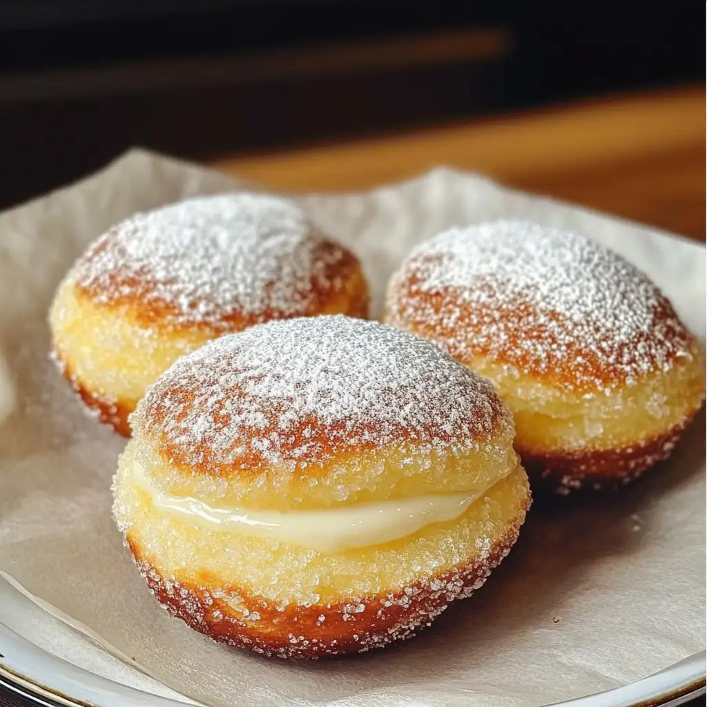 Indulge in Irresistible Bomboloni alla Crema Magic - Featured Image