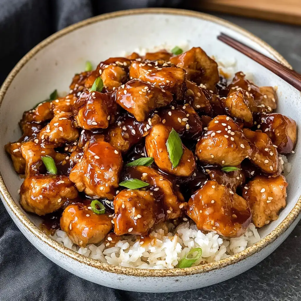Savor the Sweet Heat: Discover the Irresistible Allure of Bourbon Chicken - Featured Image