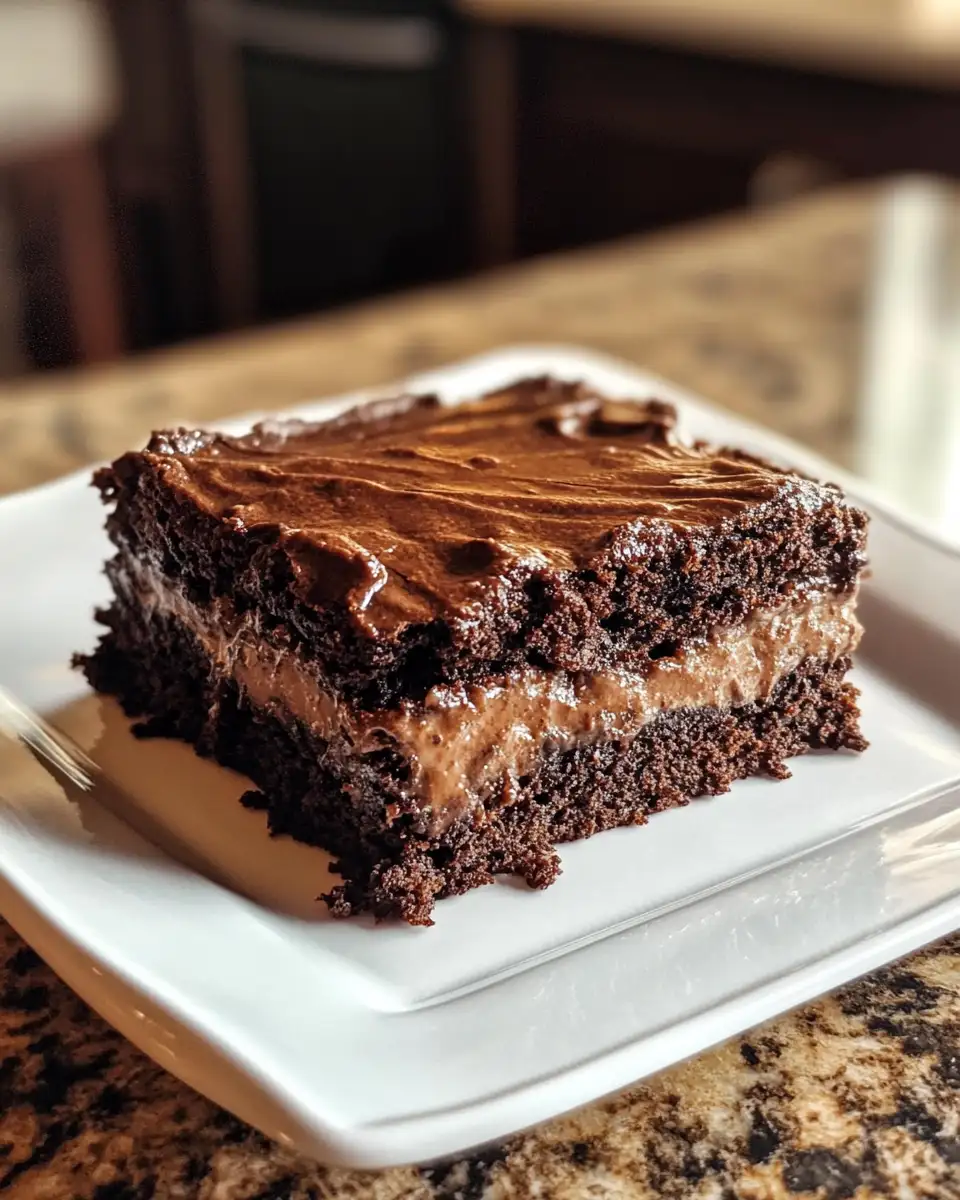 Final dish - Chill Out with the Ultimate Brownie Refrigerator Cake Delight