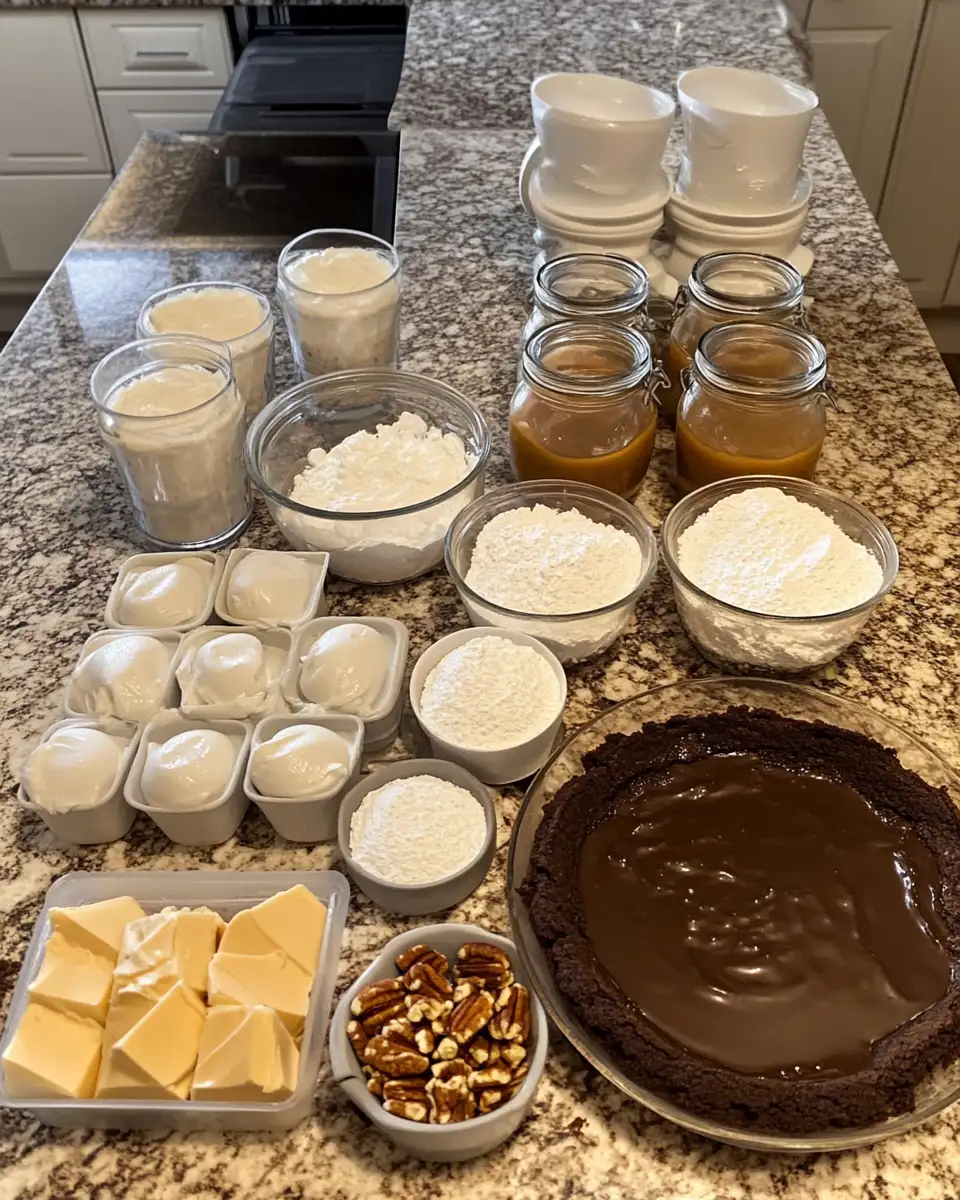 Indulgence Perfected: Dive Into the Ultimate Caramel Brownie Cheesecake 4 Ingredients for Indulgence Perfected: Dive Into the Ultimate Caramel Brownie Cheesecake