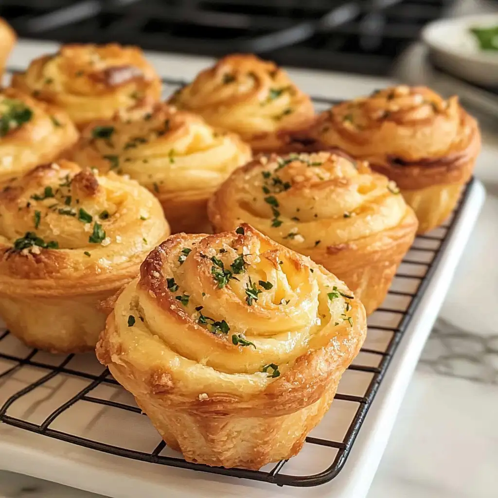 Cheesy Garlic Cruffins: The Ultimate Savory Delight Bursting with Flavor - Featured Image