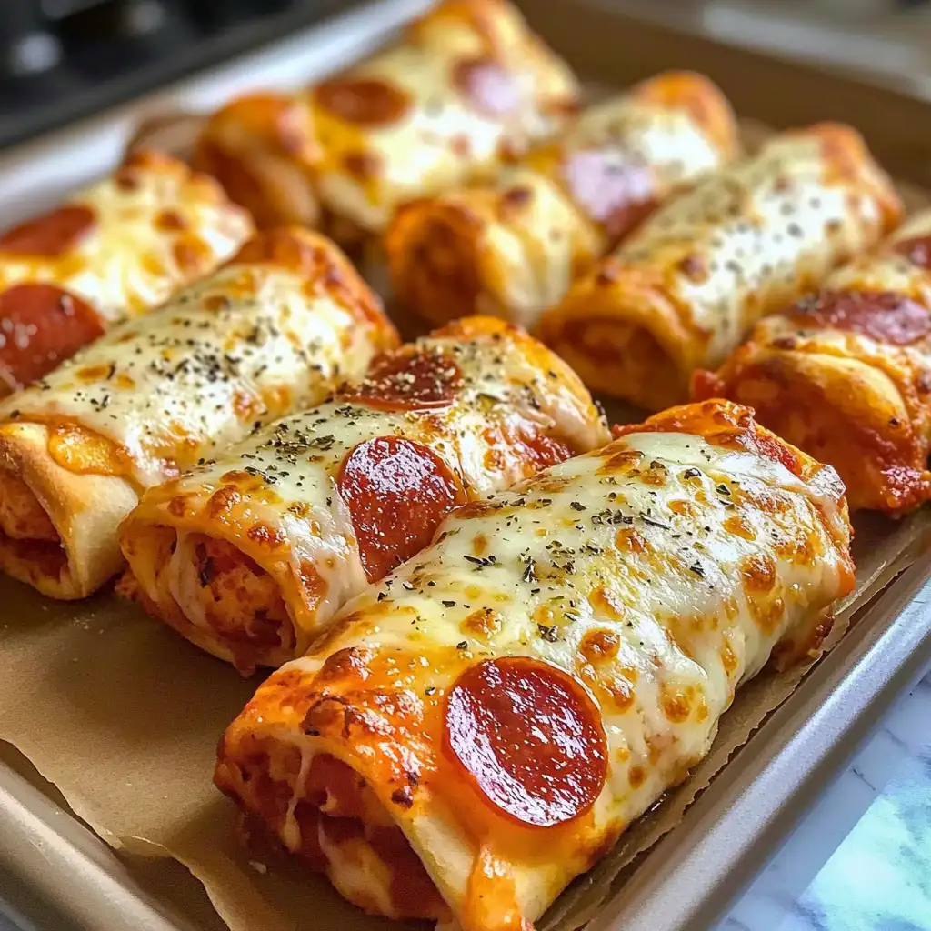 Irresistible Cheesy Pepperoni Pizza Roll-Ups You'll Crave - Featured Image