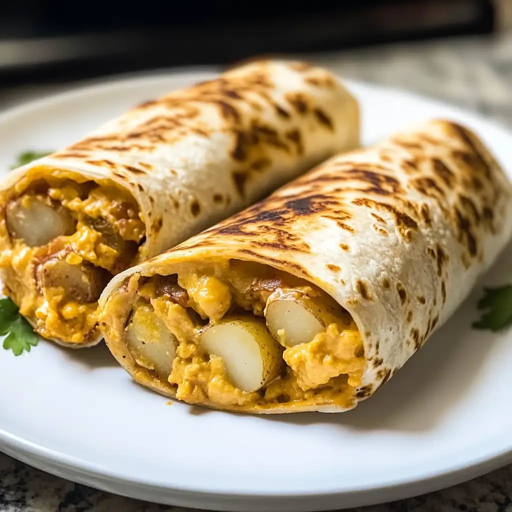 Irresistibly Gooey Cheesy Potato Burritos You Need to Try - Featured Image