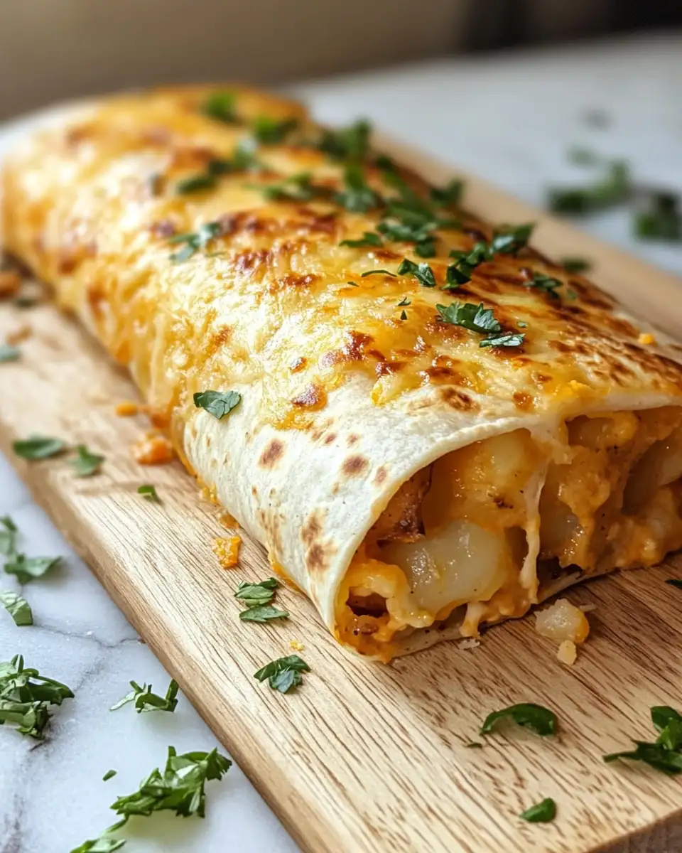 Irresistibly Gooey Cheesy Potato Burritos You Need to Try 6 Final dish - Irresistibly Gooey Cheesy Potato Burritos You Need to Try
