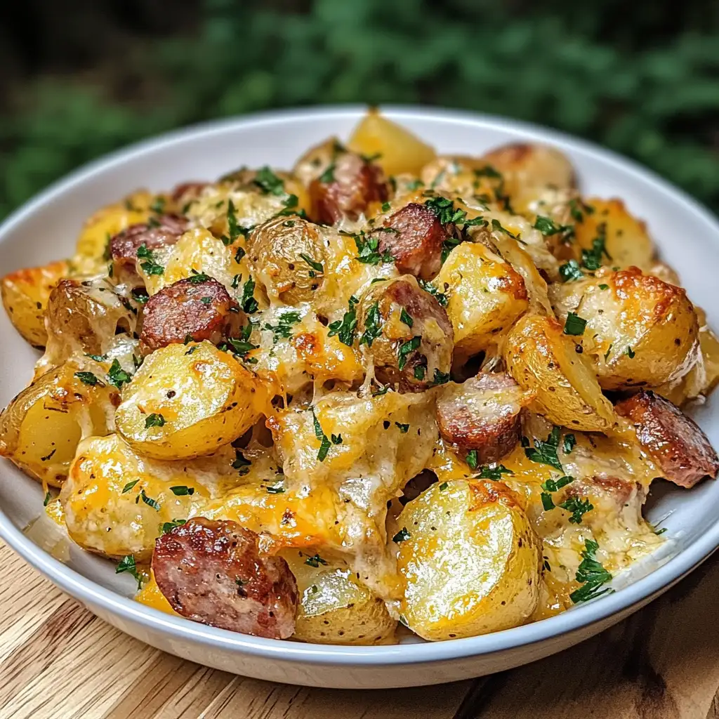 Cheesy Ranch Potatoes and Smoked Sausage: A Flavorful Comfort Food Delight - Featured Image