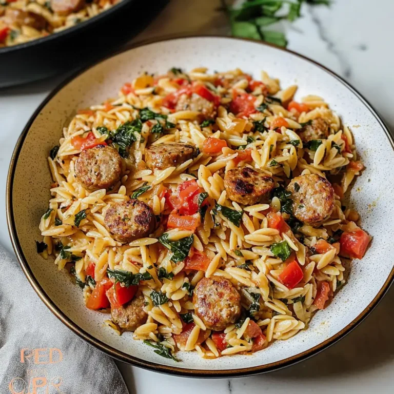 Savory Delights: Transform Your Dinner with Chicken Sausage Orzo 5 Savory Delights: Transform Your Dinner with Chicken Sausage Orzo - Featured Image