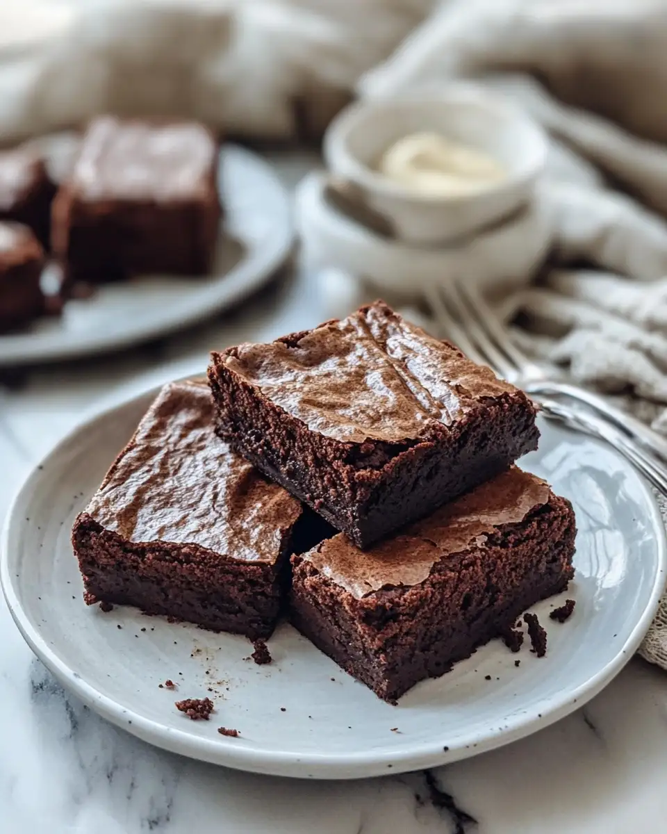 Final dish - Decadent Delight: Indulge in Irresistible Chocolate Mousse Brownies