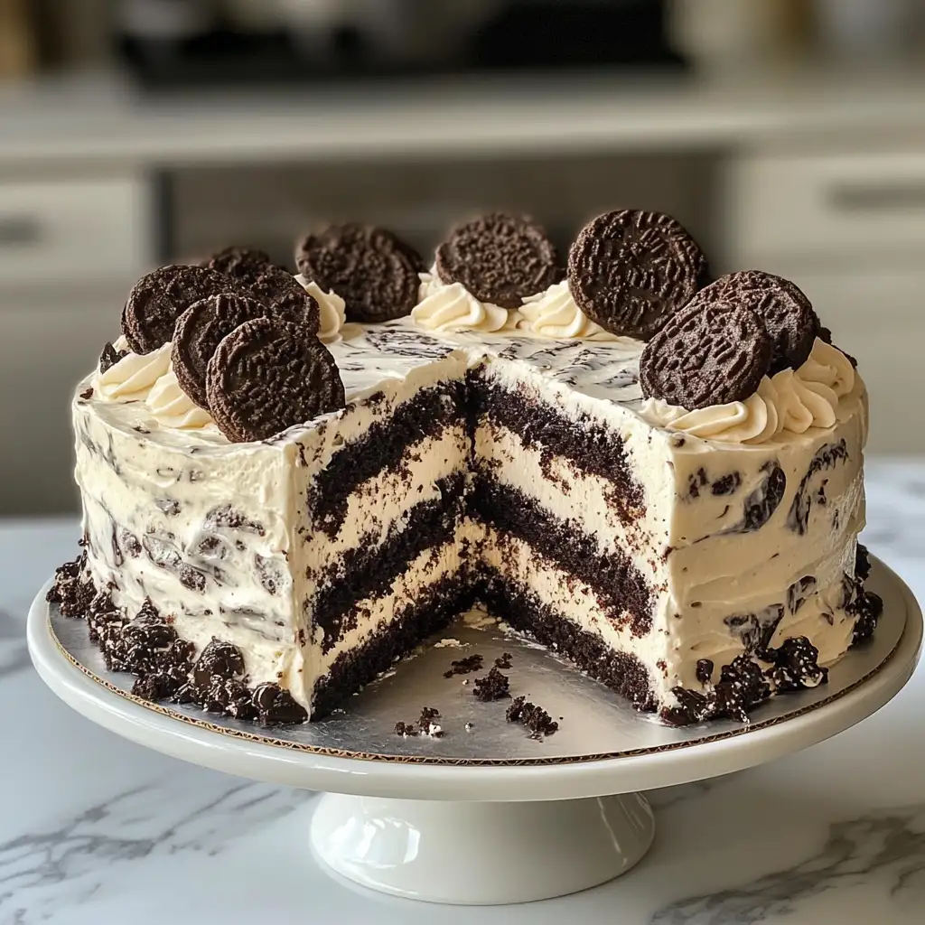 Decadent Delight: The Ultimate Cookies and Cream Cake Recipe - Featured Image