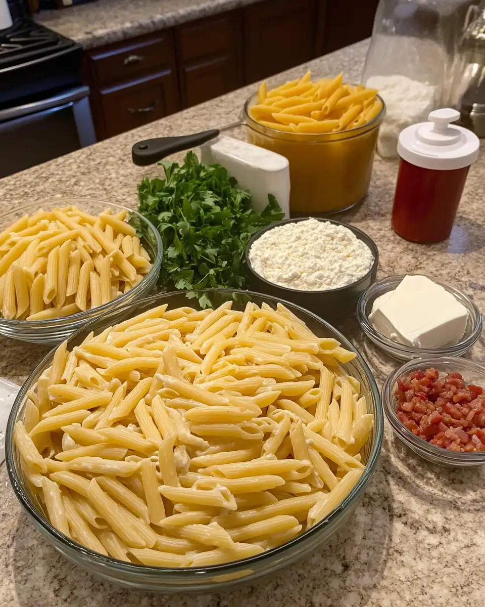 Ultimate Comfort: Crack Chicken Penne Indulgence 4 Ingredients for Ultimate Comfort: Crack Chicken Penne Indulgence