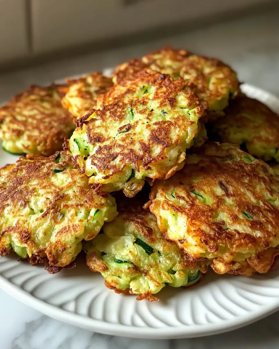 Ultimate Crispy Zucchini Fritters Recipe You Need to Try 6 Final dish - Ultimate Crispy Zucchini Fritters Recipe You Need to Try