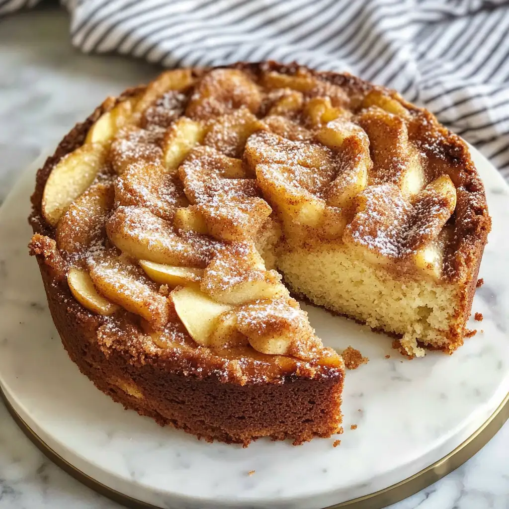 Irresistibly Easy Cinnamon Apple Cake: Your New Go-To Dessert - Featured Image