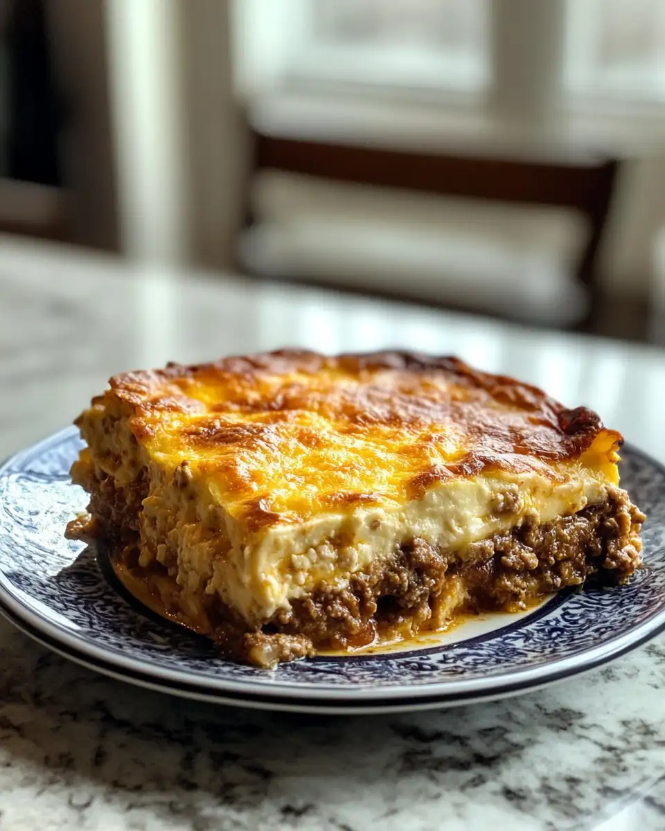 Savor the Flavors of Greece with Hearty Moussaka Delight 6 Final dish - Savor the Flavors of Greece with Hearty Moussaka Delight