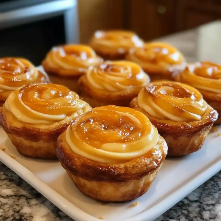 Indulge in the Delight of Irresistible Peach Pie Cruffins Recipe 5 Indulge in the Delight of Irresistible Peach Pie Cruffins Recipe - Featured Image