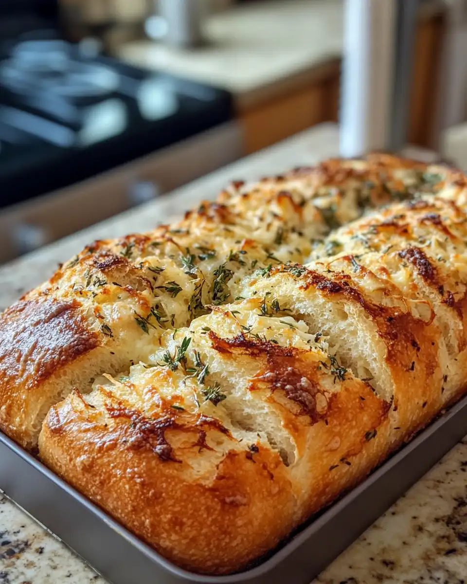 Savor the Flavors of Italy with Homemade Italian Herb and Cheese Bread 6 Final dish - Savor the Flavors of Italy with Homemade Italian Herb and Cheese Bread