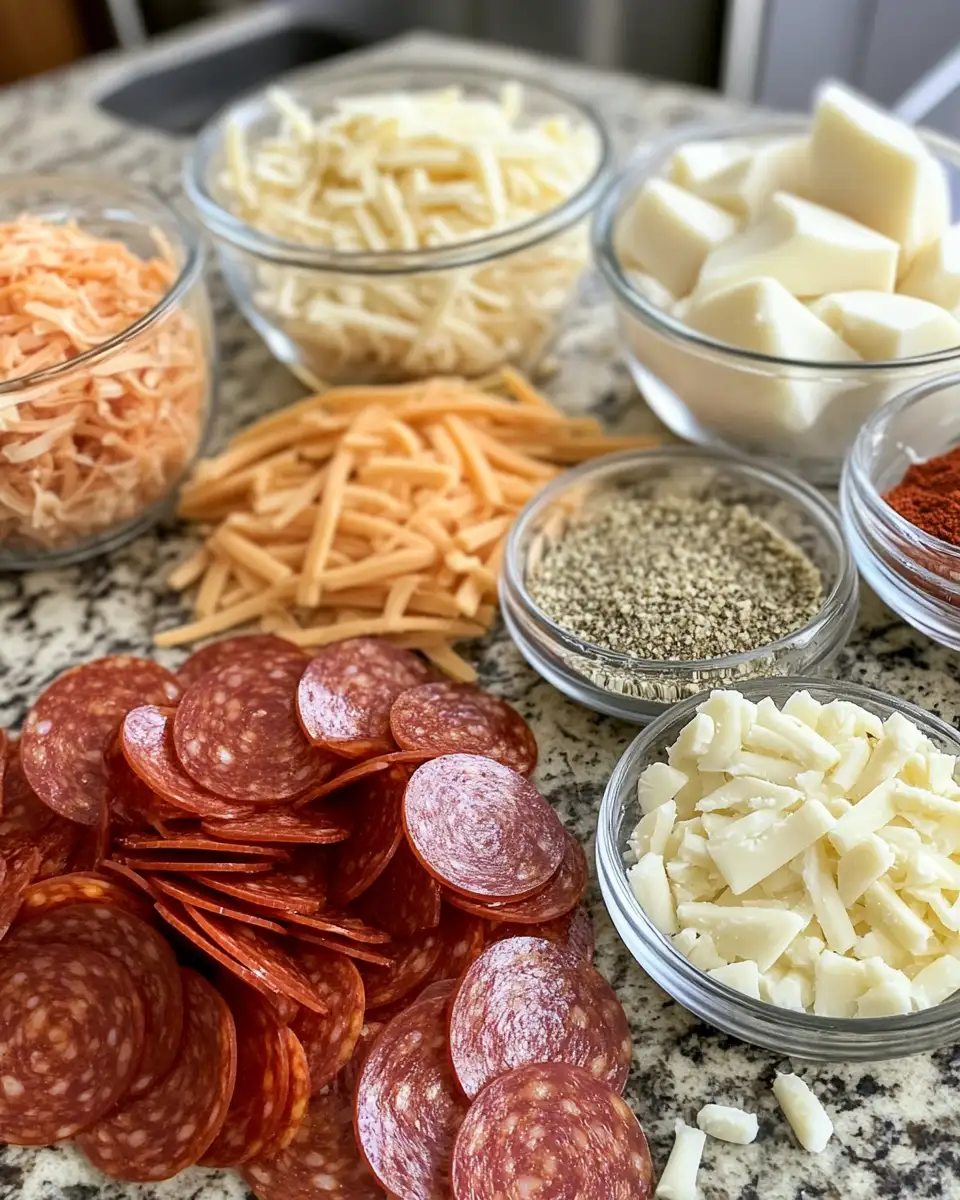 Crunchy Keto Delight: Pepperoni Cheese Crisps That Satisfy 4 Ingredients for Crunchy Keto Delight: Pepperoni Cheese Crisps That Satisfy