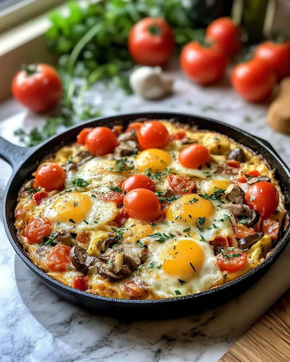 Rise and Shine with the Ultimate Loaded Breakfast Skillet 6 Final dish - Rise and Shine with the Ultimate Loaded Breakfast Skillet