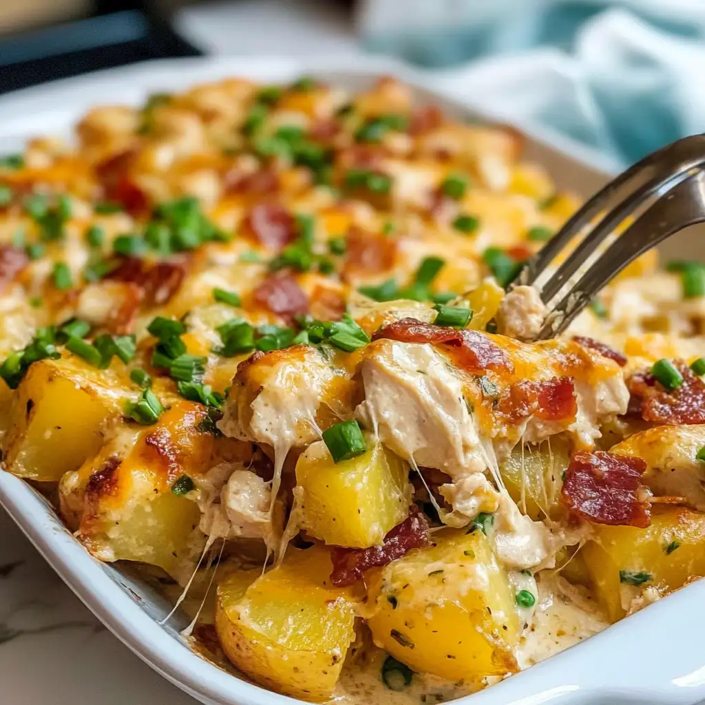 Ultimate Comfort: Loaded Potato Ranch Chicken Casserole Delight - Featured Image