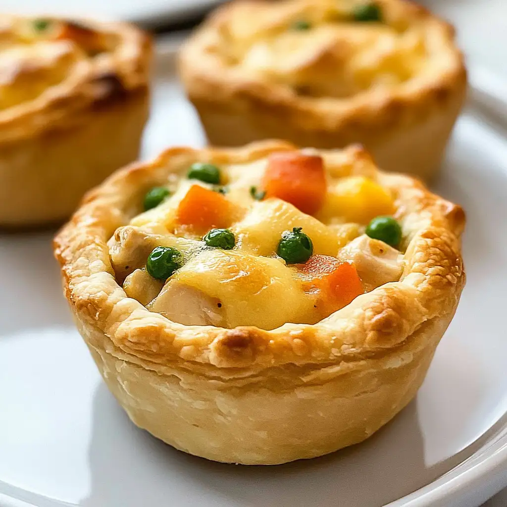 Bite-Sized Comfort: Irresistible Mini Chicken Pot Pies - Featured Image