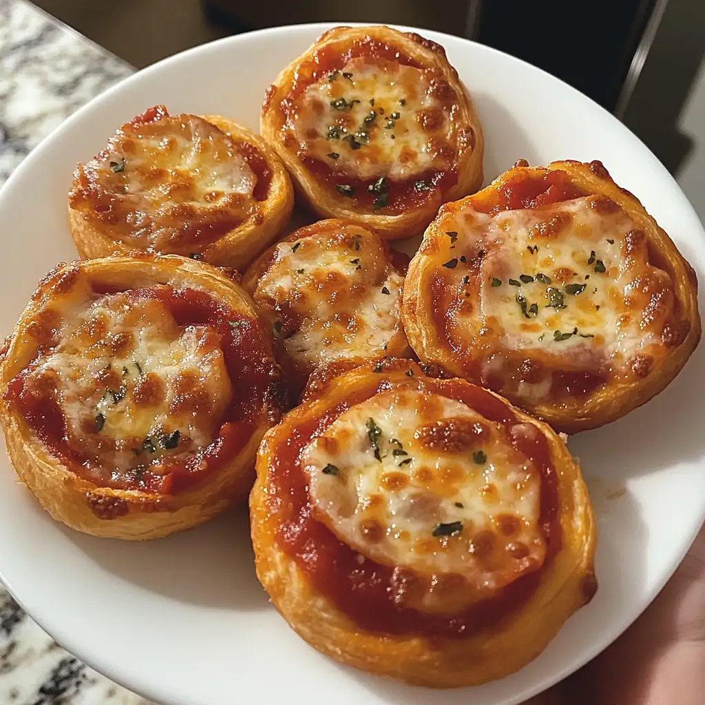Bite-Sized Bliss: Mini Deep Dish Crescent Roll Pizzas - Featured Image