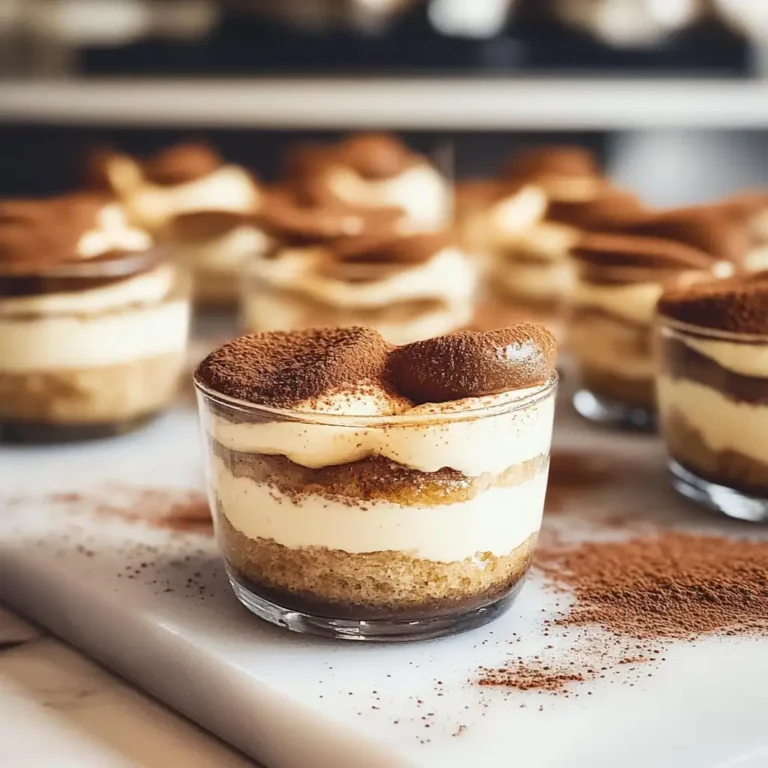 Irresistible Mini Tiramisu Cups That Delight Every Sweet Tooth - Featured Image