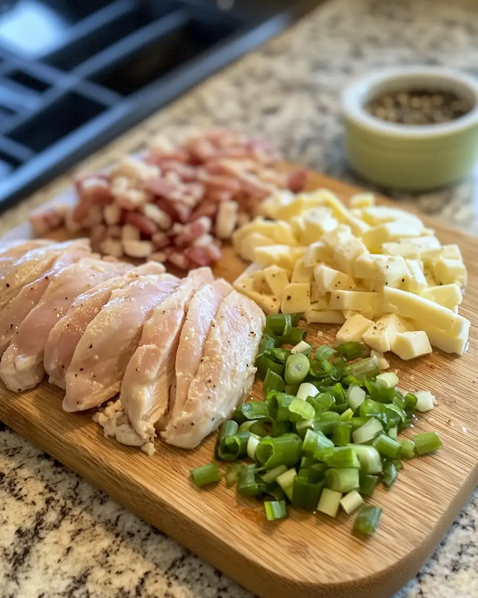 Sizzling Pepper Jack Crack Chicken: A Flavor Explosion in Every Bite 4 Ingredients for Sizzling Pepper Jack Crack Chicken: A Flavor Explosion in Every Bite