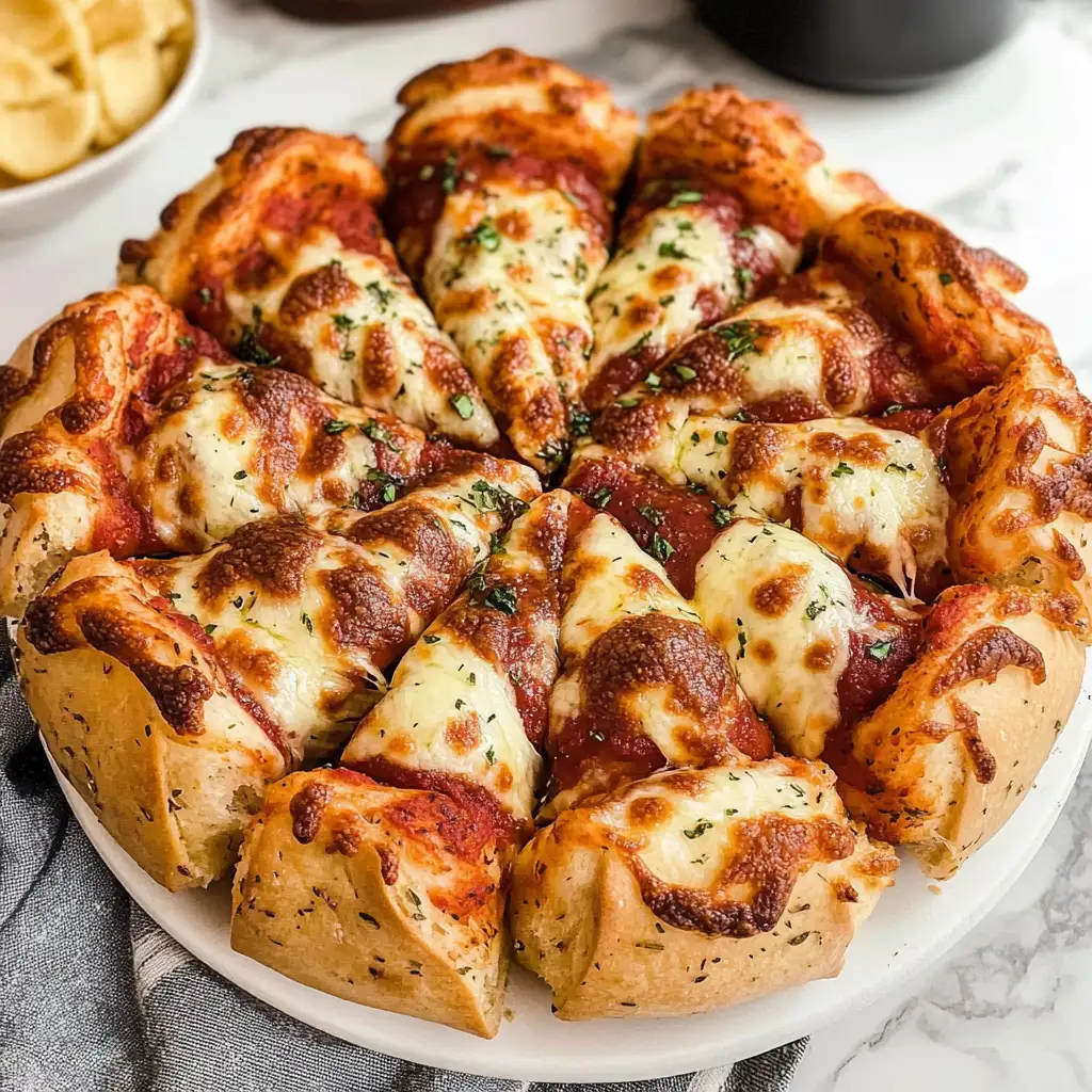 Irresistible Cheesy Delights: Discover the Magic of Pull Apart Pizza Bread - Featured Image