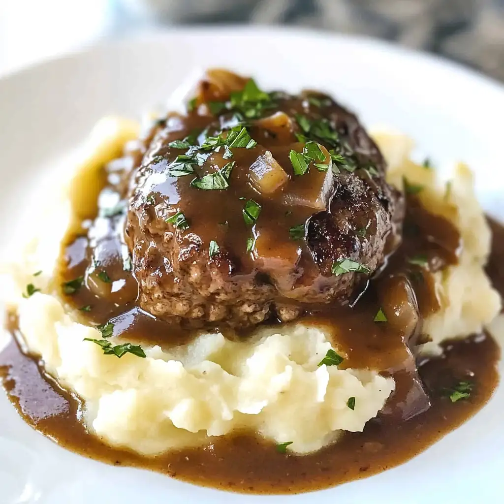 Savory Salisbury Steak and Creamy Mashed Potatoes: A Comfort Food Classic - Featured Image