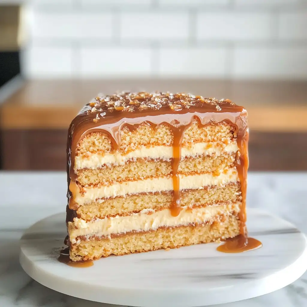 Indulge in Sweet Bliss with the Ultimate Salted Caramel Cake Experience - Featured Image
