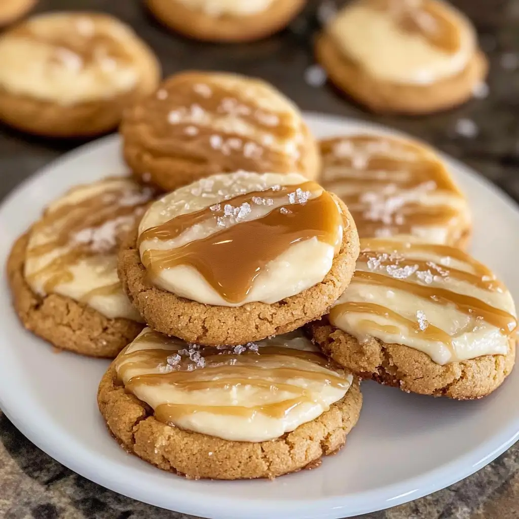 Decadent Delight: Indulge in Salted Caramel Cheesecake Cookies - Featured Image
