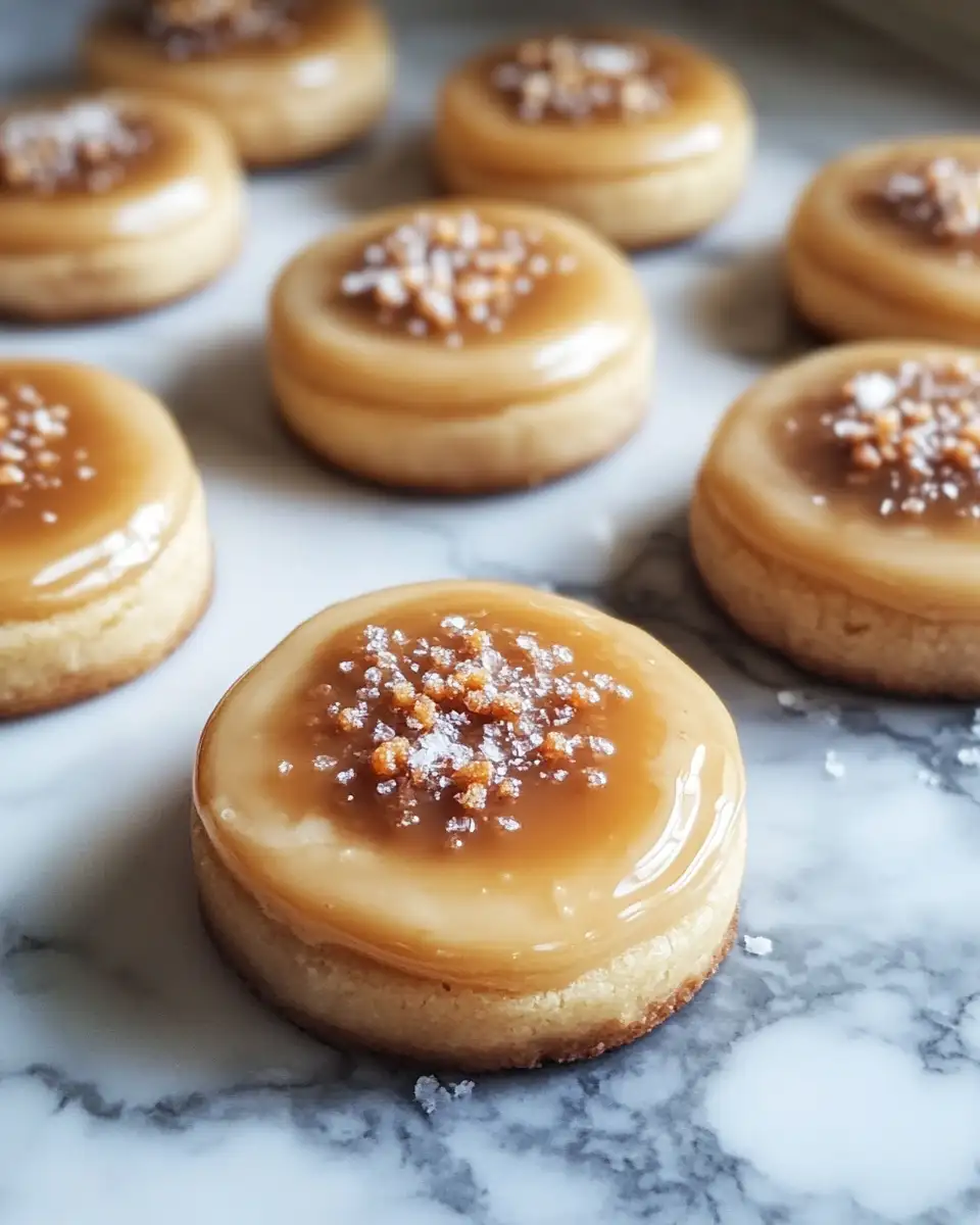 Final dish - Decadent Delight: Indulge in Salted Caramel Cheesecake Cookies
