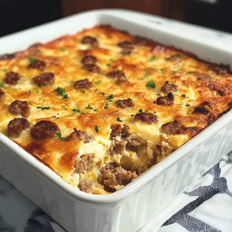 Wake Up to Flavor: Irresistible Sausage and Egg Casserole Delight 5 Wake Up to Flavor: Irresistible Sausage and Egg Casserole Delight - Featured Image