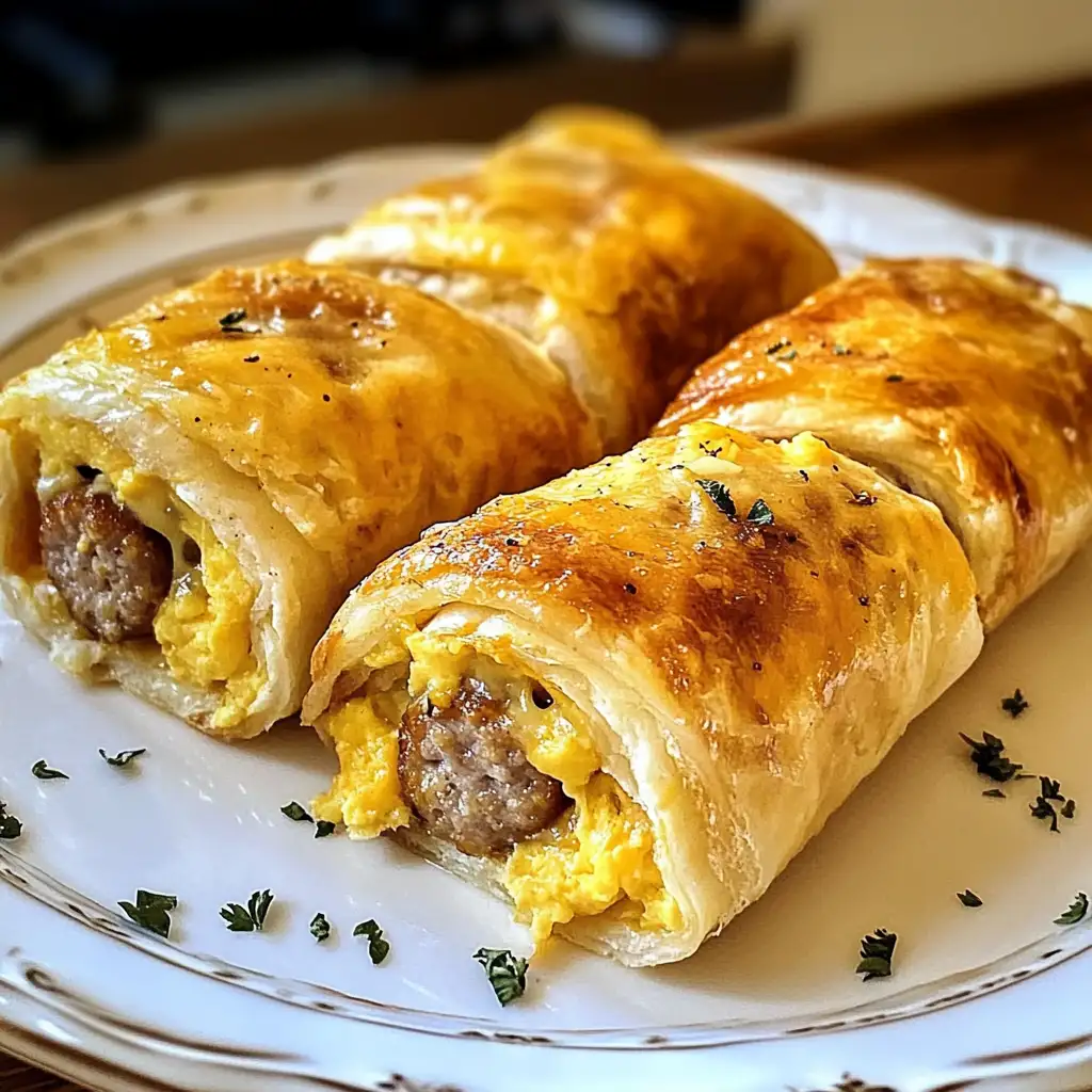 Rise and Shine with Irresistible Sausage Egg and Cheese Breakfast Roll-Ups - Featured Image