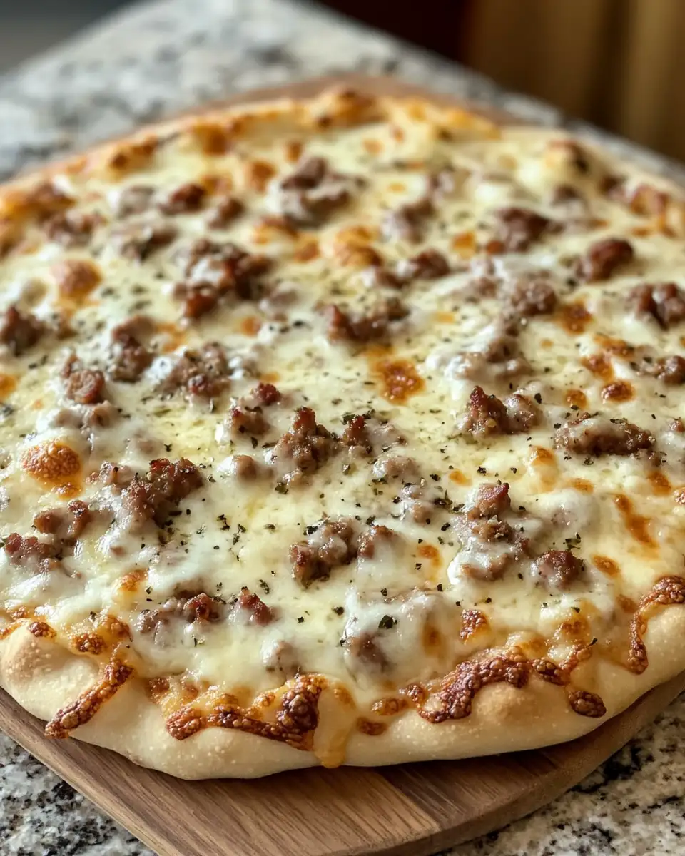 Wake Up to Flavor: Sausage Gravy Breakfast Pizza Delight 6 Final dish - Wake Up to Flavor: Sausage Gravy Breakfast Pizza Delight