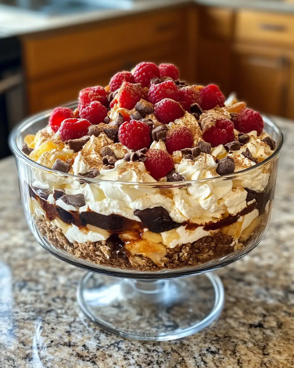 Final dish - Indulge in Bliss: The Ultimate Scoop of Heaven Trifle Experience