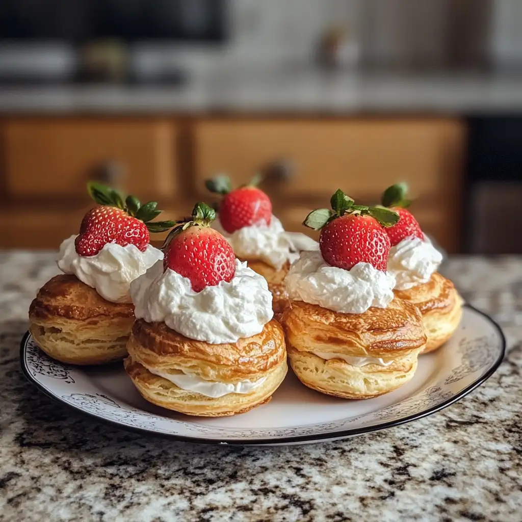 Irresistible Strawberry Cream Puffs to Satisfy Your Sweet Tooth - Featured Image