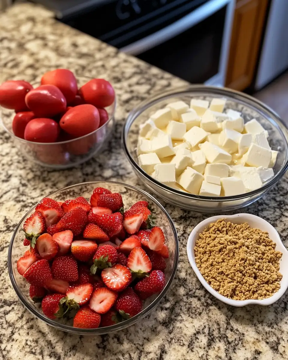 Indulge in Bliss: The Ultimate Strawberry Swirl Cheesecake Recipe 4 Ingredients for Indulge in Bliss: The Ultimate Strawberry Swirl Cheesecake Recipe