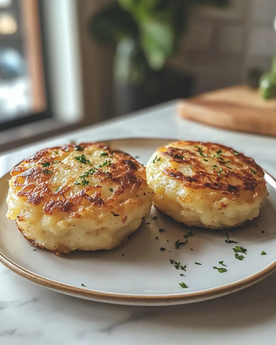 Irresistible Stuffed Potato Cakes: A Comfort Food Delight 6 Final dish - Irresistible Stuffed Potato Cakes: A Comfort Food Delight