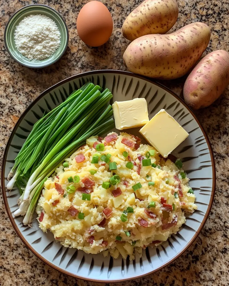 Irresistible Stuffed Potato Cakes: A Comfort Food Delight 4 Ingredients for Irresistible Stuffed Potato Cakes: A Comfort Food Delight