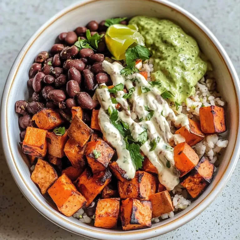 Wholesome Flavor Fiesta Sweet Potato and Black Bean Bowl with Cilantro Lime Yogurt Sauce 5 Wholesome Flavor Fiesta Sweet Potato and Black Bean Bowl with Cilantro Lime Yogurt Sauce - Featured Image